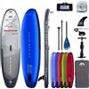 AQUA MARINA SUP AQUA MARINA GLOW 10'4 - SUP gonfiabile luminoso - varianta: con pagaia