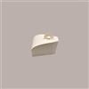 LUCGEL 20 Pz Bauletto Dolcetto Seta Bianco Ideale per Contenere Confetti 75x45x50mm