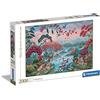 Clementoni - 32571 Collection - The Peaceful Jungle - 2000 pezzi - Made in Italy, puzzle adulti 2000 pezzi, puzzle paesaggi, divertimento per adulti