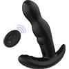 Paloqueth 360° Rotating Prostate Massager with Remote Black