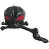 VICMA Specchio Universale Vicma Teschio Nero Opaco Dx