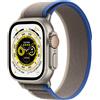 Apple Smartwatch Apple Watch Ultra OLED 49 mm Digitale 410 x 502 Pixel Touch screen 4G Titanio Wi-Fi GPS (satellitare) [MNHL3FD/A]