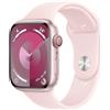 Apple Smartwatch Apple Watch Series 9 45 mm Digitale 396 x 484 Pixel Touch screen 4G Rosa Wi-Fi GPS (satellitare) [MRML3QF/A]