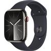 Apple Smartwatch Apple Watch Series 9 45 mm Digitale 396 x 484 Pixel Touch screen 4G Grafite Wi-Fi GPS (satellitare) [MRMW3QF/A]