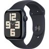 Apple Smartwatch Apple Watch SE OLED 44 mm Digitale 368 x 448 Pixel Touch screen Nero Wi-Fi GPS (satellitare) [MRE73QF/A]