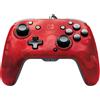 Pdp Controller Pdp per Nintendo Switch cablato Rosso camo