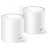 Tp-link Router Tp-link interno Mesh WiFi 6/2.4-5GHz/Bianco 2pz [DECO X10(2-PACK)]