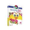Master aid Cerotto master-aid quadra 3d girls 20 pezzi assortiti