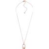 Skagen Collana da donna, Agnethe Pearl Pendant Necklace, Oro/Bianco (Gold and White)