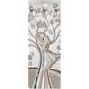 Lupia Appendiabiti da parete tema famiglia e amore 46x125 cm ALBERO ABBRACCIO MIX a pannello con stampa, guardaroba, attaccapanni muro con 5 ganci