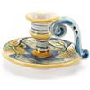 CERAMICHE CALTAGIRONE Bugia in ceramica con manico