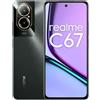 realme C67 smartphone 4G, 8+256GB, Fotocamera da 108MP con Zoom 3X In-sensor, Processore Snapdragon 685 6nm, Ultra sottile con uno spessore di 7,59 mm, Batteria massiva da 5000 mAh, Black Rock