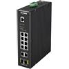 D-Link DIS 200G-12PS - Switch - managed - 10 x 10/100/1000 (8 PoE+)