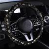 ISTN Coprivolante per auto brillanti Fiocco di neve 4 colori antiscivolo carino per donne da 15 pollici (oro)
