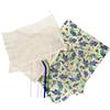 BIRAMBEAU Beewraps - Cofanetto scoperto con zero, ecoresponsabile, cannucce in vetro, reti di verdure