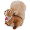 Trudi Scoiattolo Ginger Scoiattolo peluche Park Collection. Peluche Regalo di Natale. Animali del bosco | 15x25x30cm taglia M | Collezione Parco dello Stelvio | modello 24225