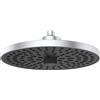 Ideal Standard Idealrain Alu+ Kit doccia, con due tipi di getto selezionabili tramite commutatore rotante, doccia a pioggia a risparmio idrico con ugelli EasyClean - Argento (260x91x260 mm)