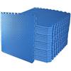 ComFy Mat Tappetino Palestra Spesso, Tappeto Gomma Antiscivolo e Puzzle Bambini, Perfetto per Palestra in Casa, Fitness e Pavimento Garage, con Adesivi Inclusi, 60x60 cm