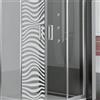Ambiance Sticker Pellicola per finestra anti-sguardo oscurante, illusione ottica 1 - Adesivi per finestra e porta doccia, 55 x 185 cm