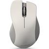 perixx PERIMICE-621 - Mouse wireless con sistema di chiusura silenzioso, design ergonomico, compatibile con PC desktop e portatile, colore: Beige