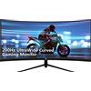Z Z-Edge Z-Edge Monitor Gaming Curvo 30'' 200 Hz, 1ms MPRT, 2560x1080, FreeSync, Schermo Ultra-wide 21:9 con HDMI Cavo, Inclinazione Regolabile, 1500R, 300cd/m², HDMI2.0*2 & DP1.2, RGB, Altoparlanti Integrati