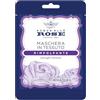 Acqua Alle Rose, Maschera Viso in Tessuto Rimpolpante con Attivi Antietà di Rosa Nera e Acido Ialuronico Vegetale, Azione Antirughe Intensiva, Riduce le Rughe e Rimpolpa la Pelle Matura, Monouso 1 pz