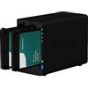 Synology DS224+ 6GB NAS 12TB (2X 6TB) HAT3300, assemblato e testato con SE DSM installato