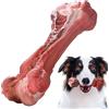 QHFlashbuy Giocattoli da Masticare per Cani,Giochi Osso per Cani da Masticare,Naturale Gomma Giochi per Cani Indistruttibile per Cani di Taglia Piccola e Media Pulizia dei Denti