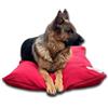 Dorian Home Cuccia Cane Interno, Cuscino Per Cani Sfoderabile Lavabile Super Imbottito e Morbido, Cuccia Cane Esterno Con Tessuto Resistente e Antigraffio (Rosso, 60 x 90 cm)