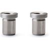 Ganter Normelemente | Boccole di posizionamento con cintura | 2 pezzi | DIN 172-B10-12-A | Diametro B10 | Acciaio
