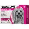 Frontline Tri-Act Spot-on Antiparassitario per Cani da 2 a 5 Kg 6 pipette
