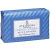 Atkinsons Fine Perfumed Soap Normal Size Blue Lavender 125g Atkinsons