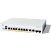 Cisco Switch di rete Cisco Catalyst 1300 Gestito L2 Gigabit Ethernet (10/100/1000) Supporto Power over (PoE) Grigio [C1300-8FP-2G]