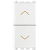 VIMAR Doppio pulsante 10A(NO) 250V bianco - 19062.B