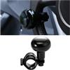 JNNJ Pomello Universale del Volante Dell'automobile, Volante per auto Volante Manopola per Spinning Power Ball Booster, Sfera del Booster del Volantes di Spinner, Volantes Spinner Della Booster(Nero)