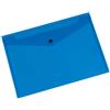 Q-Connect Portadocumenti con bottone Q-Connect A4+ ppl blu KF03596