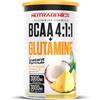 NUTRAGENICS Aminoacidi ramificati BCAA 4.1.1 - Con Glutammina - 500 g - In deliziosi gusti - Aminoacidi BCAA - Aminoacidi in Polvere - Arricchito con Glutammina - NUTRAGENICS (500 g, Lima limone)