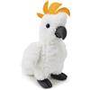 Zappi Co Peluche di Cacatua (26cm) - Allegro, Morbido, Eco-Friendly, Illumina la Collezione dei Bambini, Realizzato con Materiale 100% Riciclato