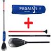 AQUA MARINA Set - pagaia Aqua Marina Sports III + floater - barva: blu