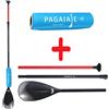 AQUA MARINA Set - pagaia Aqua Marina Sports III + floater - barva: azzurro