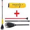 AQUA MARINA Set - pagaia Aqua Marina Sports III + floater - barva: giallo