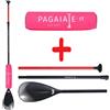 AQUA MARINA Set - pagaia Aqua Marina Sports III + floater - barva: rosa