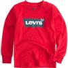 Levi's Lvb L/S Batwing Tee, Maglia a maniche lunghe Bambini e ragazzi, Rosso (Levis Red), 6 anni