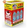 Omino Bianco Detersivo per Bucato al Muschio Bianco (1,4 Lt) - Confezione Da 3 Pezzi