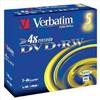 Verbatim - Dvd+rw 5pz