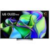 Lg Tv 77 Pollici SERIE C3 Smart TV UHD OLED evo Dark titan silver OLED77C34LA API