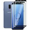 FWKDWHPH 2 Pezzi Vetro Temperato per Samsung Galaxy S9 Plus,3D Full Coverage,Durezza 9H,Anti Graffio,Senza Bolle,HD Pellicola Protettiva