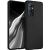 kwmobile Custodia Compatibile con OnePlus 9 Pro Cover - Back Case per Smartphone in Silicone TPU - Protezione Gommata - nero matt