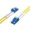 H!Fiber.com 2M OS2 LC to LC Fiber Patch Cable, Single Mode SFP Fiber Jumper, Duplex LC-LC 9/125um, LSZH, 6.6ft, for 1G/10G SMF SFP Transceiver, Router, Fiber Networks and More
