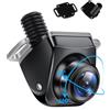 Jansite AHD 720P Telecamera Auto 360° Regolabile Retrocamera Auto alloggiamento in metallo universale 12V-24V Telecamera Retromarcia Auto Visione Notturna 170° Grandangolo